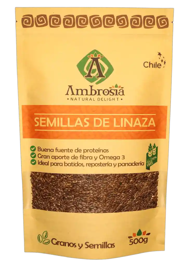 Semillas De Linaza Libre De Gluten