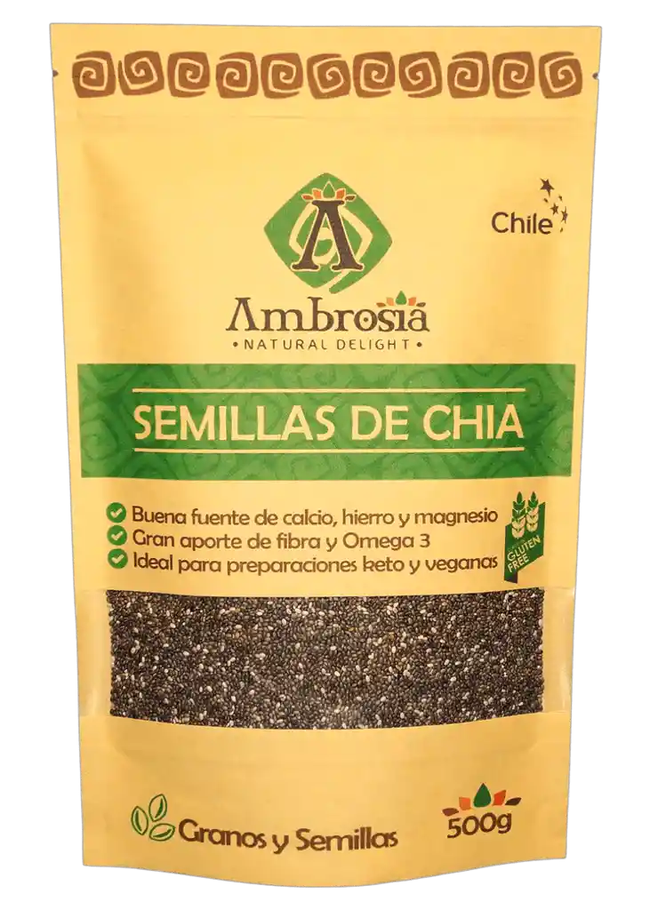 Semillas De Chia Libre De Gluten