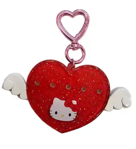 Sanrio Winged Heart Llavero Hello Kitty (mai Pachi Run Series)