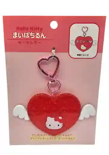 Sanrio Winged Heart Llavero Hello Kitty (mai Pachi Run Series)