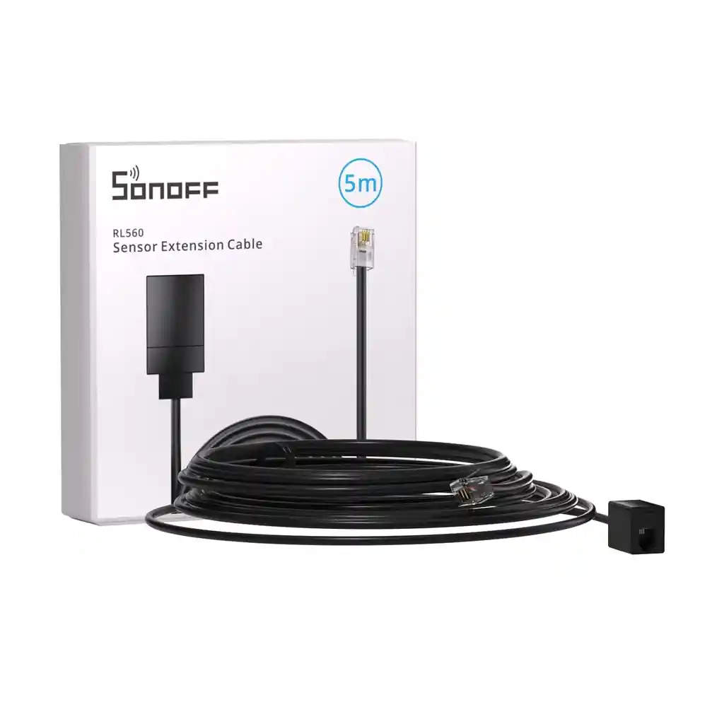 Cable De Extensión Rl560 Para Sensores Sonoff Rj11