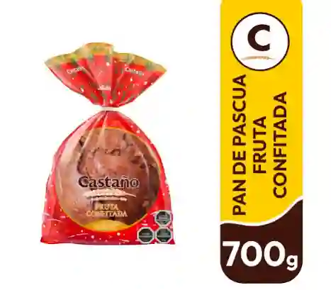 Pan Pascua Castano Fruta Confitada 700