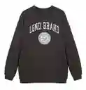 Lgnd Charcoal Crewneck Diana Patch Tu