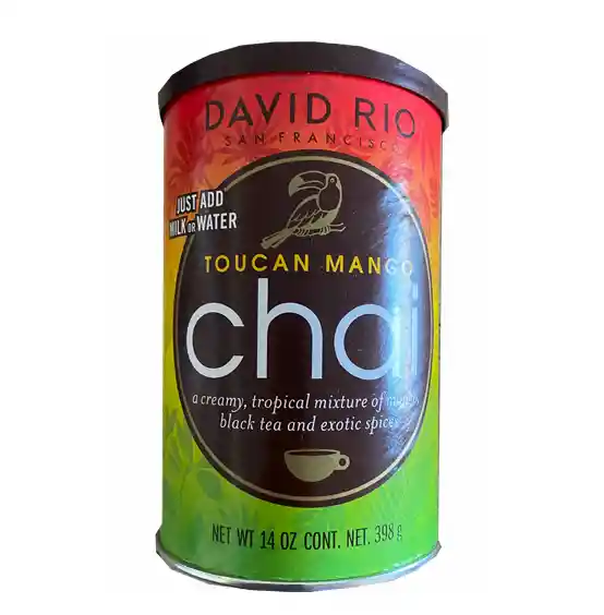 Té Chai Toucan Mango 398 Gr Marca David Rio