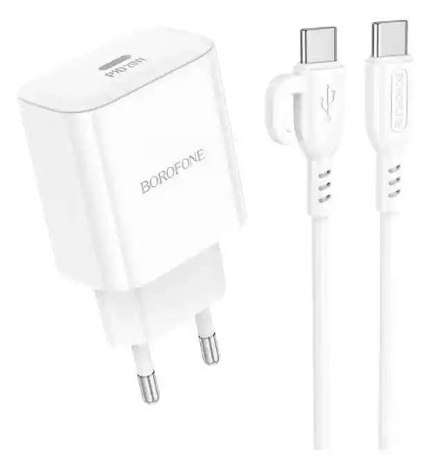 Cargador De Pared Borofone Ba81a 20w Usb-c