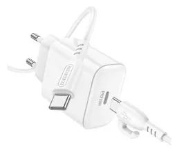 Cargador De Pared Borofone Ba81a 20w Usb-c