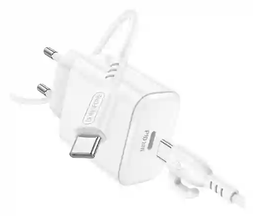 Cargador De Pared Borofone Ba81a 20w Usb-c