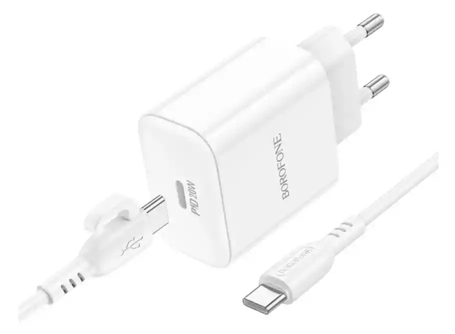 Cargador De Pared Borofone Ba81a 20w Usb-c