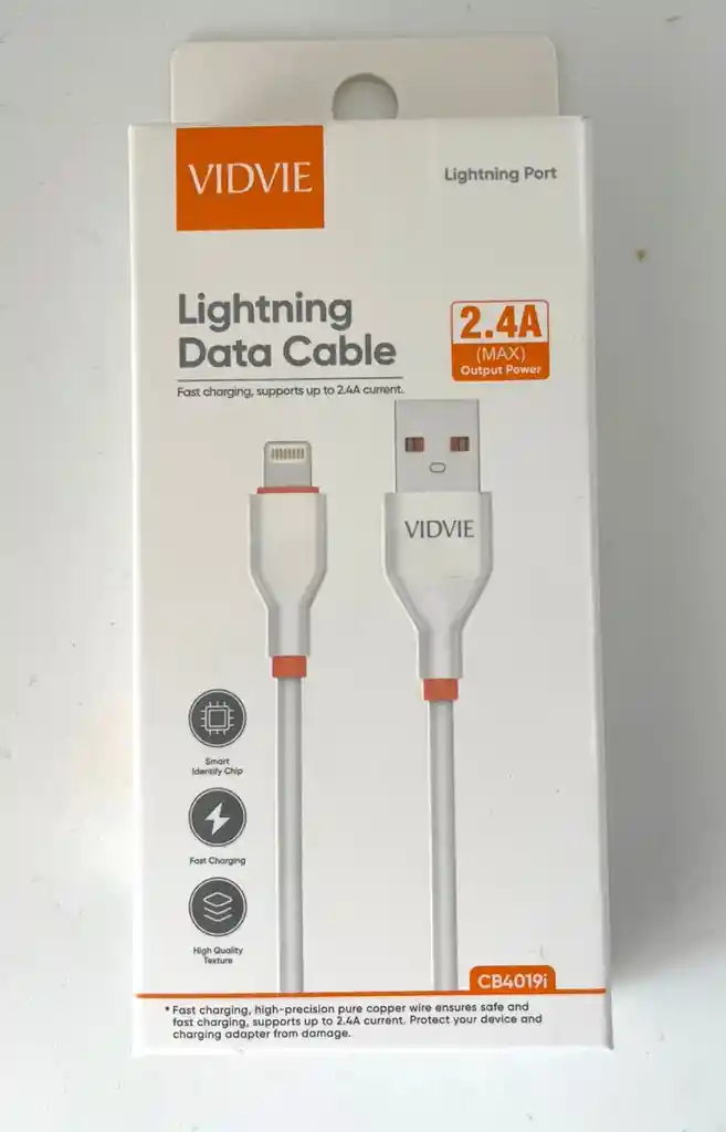 Cable Iphone Blanco 100cm Cb4019i