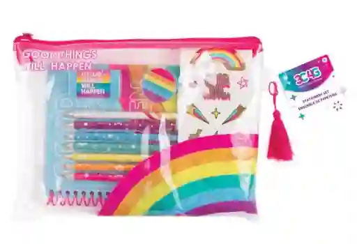 3c4g Rainbow Stationary Set