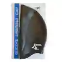 Gorro Natacion Seal Earpocket Silicona Negro (con Proteccion Oidos)