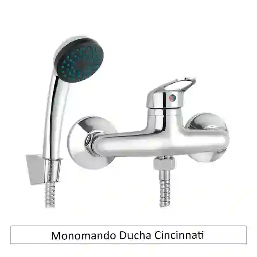 Monomando Ducha Metálica Linea Cincinnati