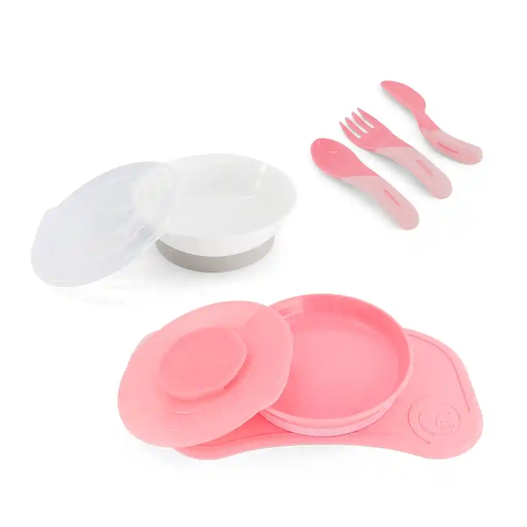 Pack Twistshake Clickmat Plato Bowl Servicio