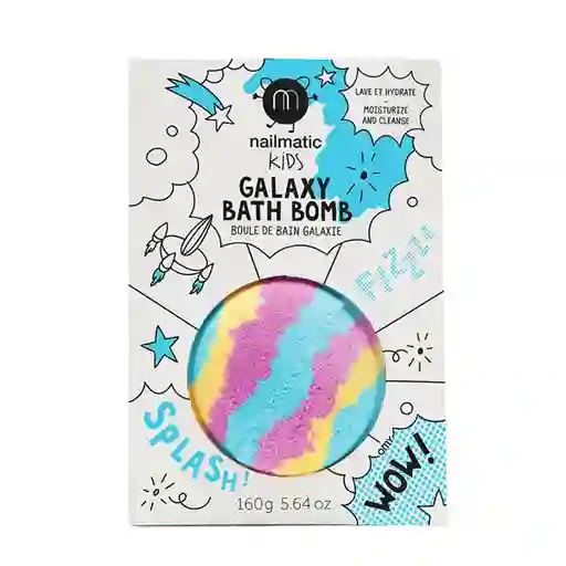 Bomba De Baño Efervecente Galaxy Blue Nailmatic