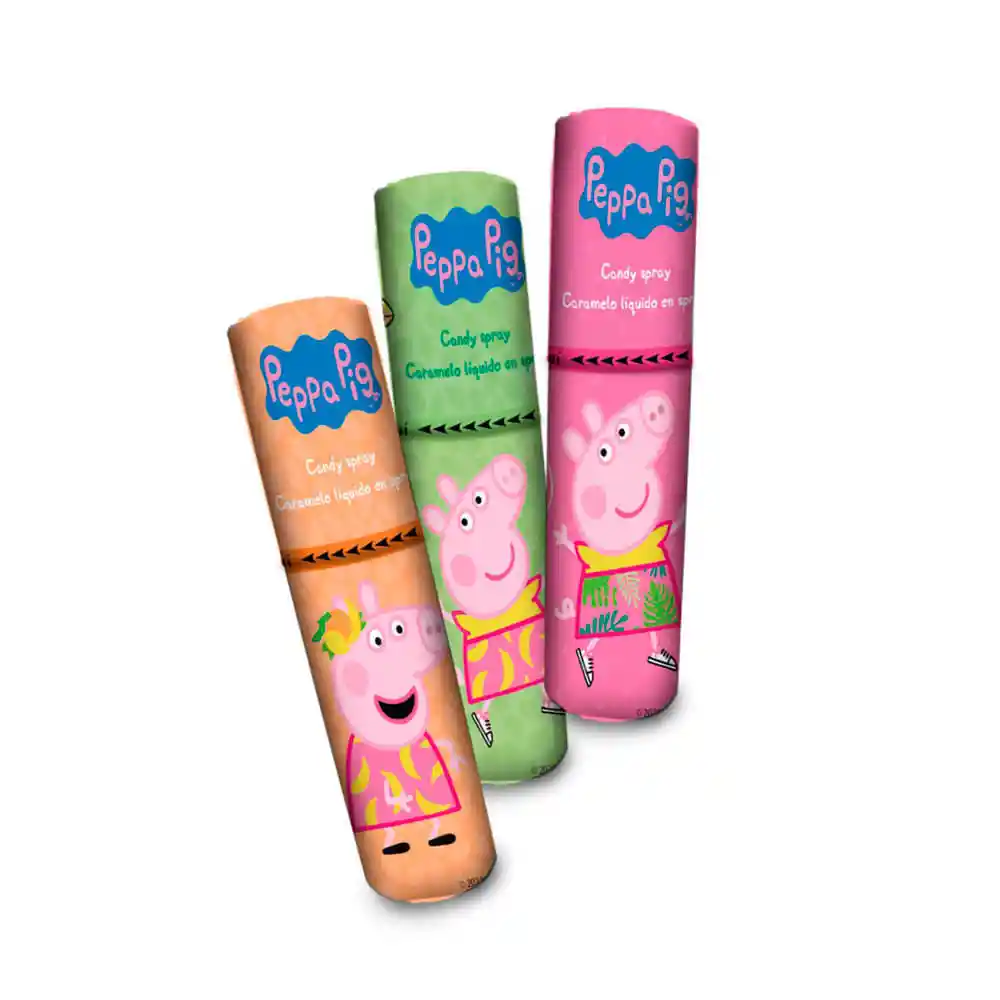 Caramelo en Spray Brickell Peppa Pig Surtido