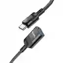 Adaptador Cable Tipo C Macho A Usb Hembra Hoco U107