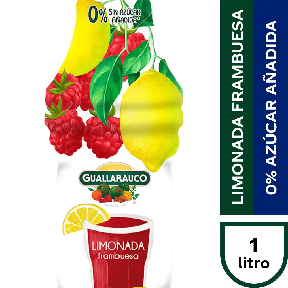 Jugo Guallarauco Limonada Frambuesa 1 Litro