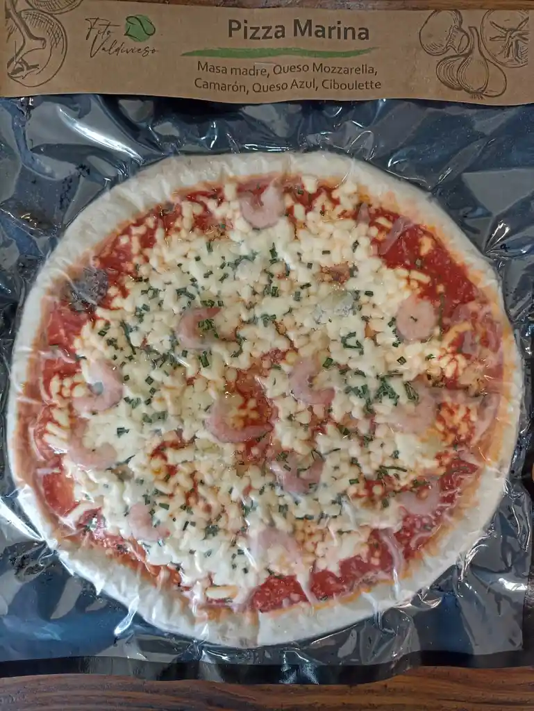 Pizza Artesanal Masa Madre 32 Cm Marina