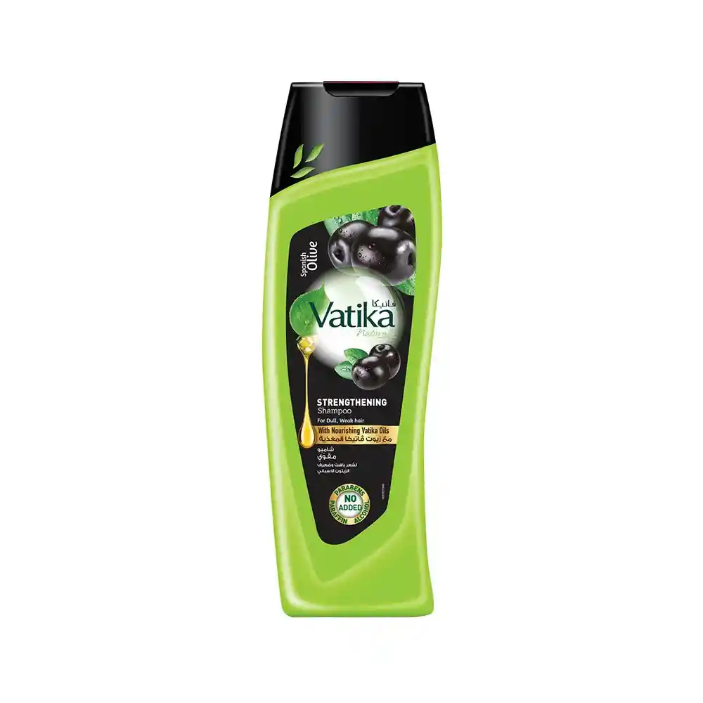 Shampoo Vatika Fortalecimiento Black Olive 400 Ml