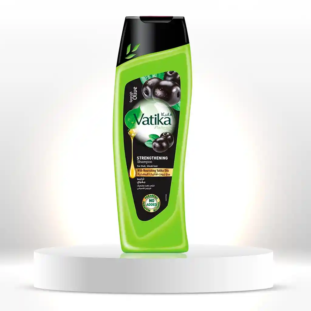 Shampoo Vatika Fortalecimiento Black Olive 400 Ml