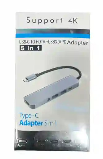 Adaptador 5 En 1 Tipo-c