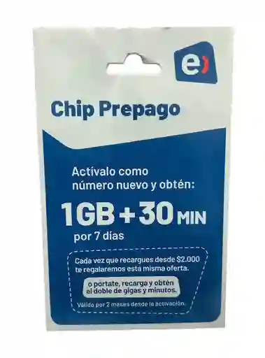 Chip Entel Prepago