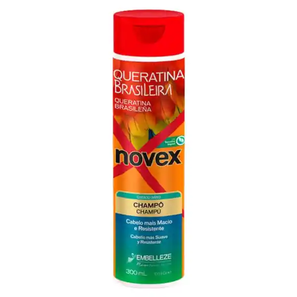 Shampoo Queratina Brasileira Novex