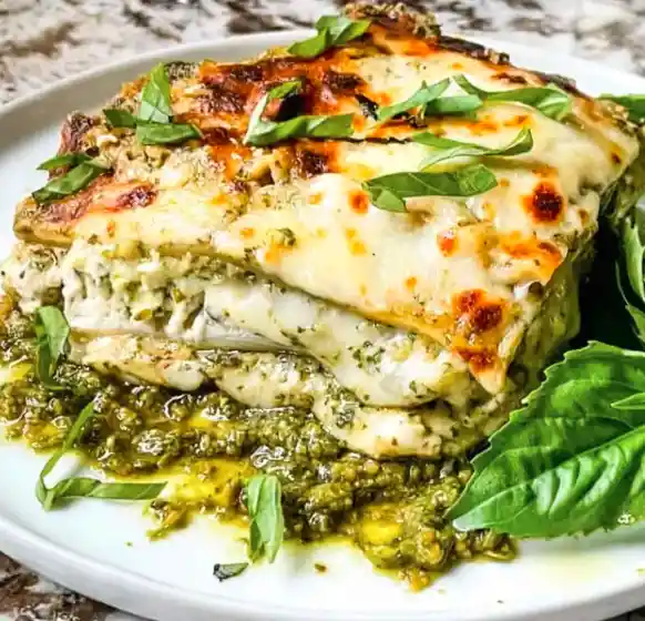 Lasagna Pollo Pesto