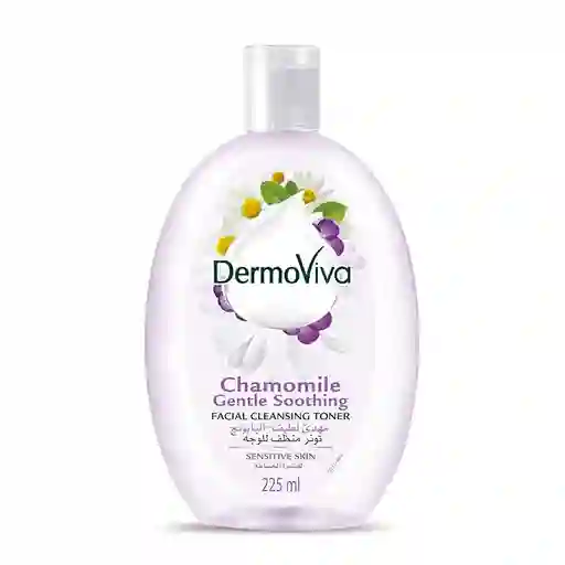 Dermoviva Tónico Limpiador Facial Lavanda Manzanilla 225 Ml