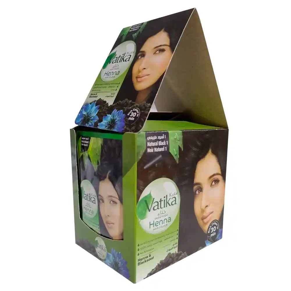 Vatika Henna Natural Black 20 Sachets