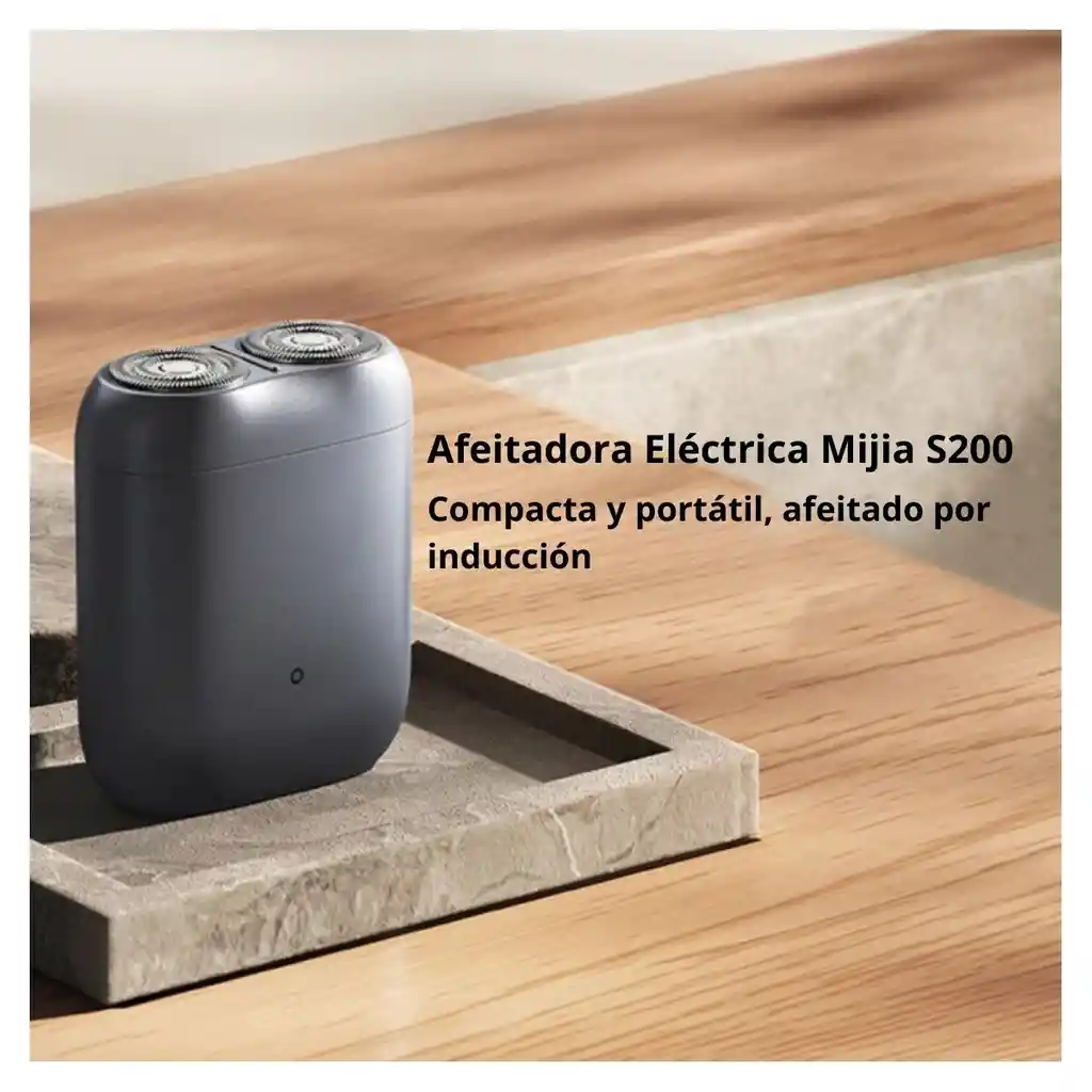 Xiaomi Afeitadora Eléctrica Mi Home Electric Shaver S200 Plateado