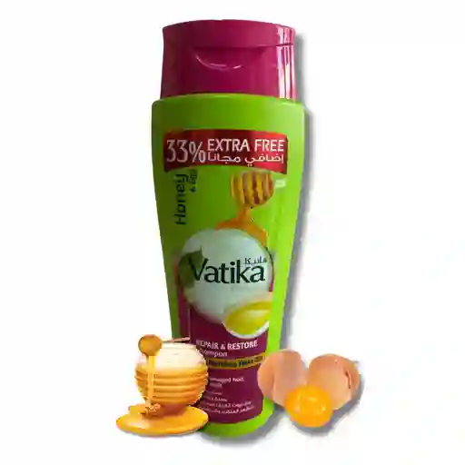 Shampoo Vatika Miel Huevo 400 Ml 33% Extra