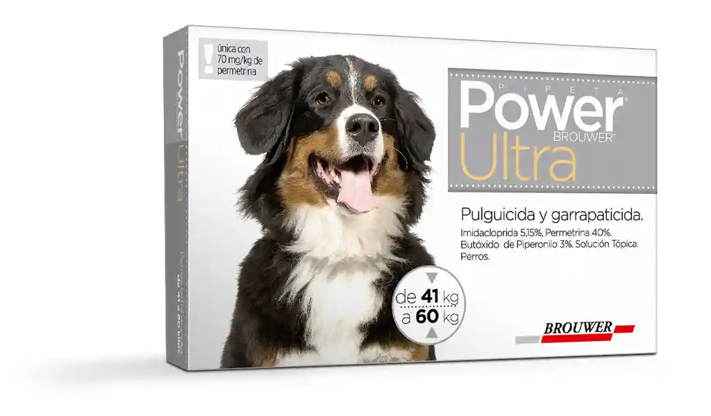 Power Ultra Pipeta Para Perros 41-60 Kg