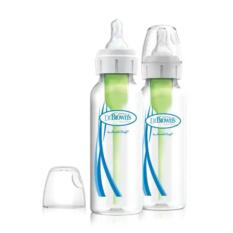 Pack 2 Mamaderas Estándar Drbrowns Options+ 250ml