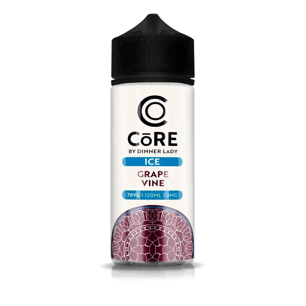 Líquido Vaporizador Core Ice Tropic Grape Vine 100ml 0mg – Shortfill