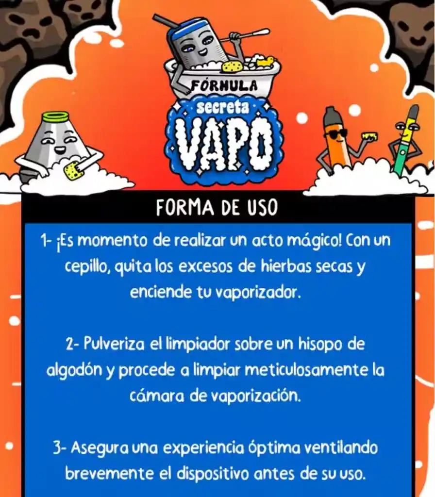 Limpiador Vapo 250ml Formula Secreta