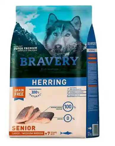 Bravery Herring Senior Large/medium Breeds 4kg