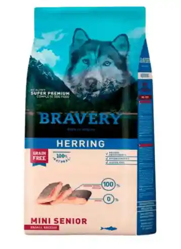 Bravery Herring Senior Small Breeds 2kg