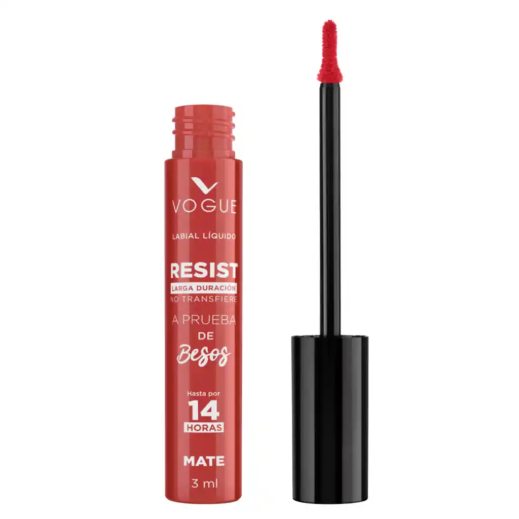 Labial Líquido Vogue Resist  Disfruta 3ml