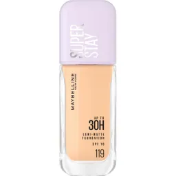 Base De Maquillaje Maybelline Super Stay Lumi Matte N°119