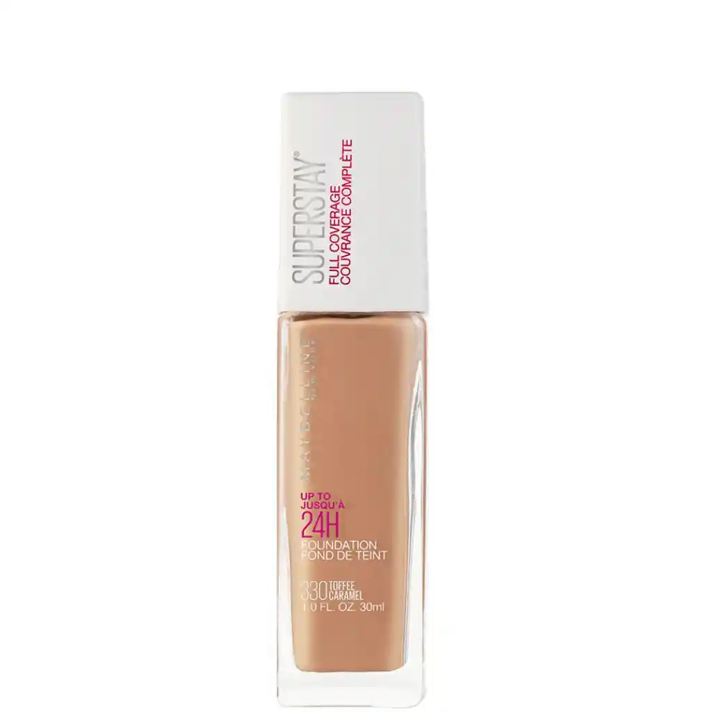 Base De Maquillaje Superstay 24 Horas Alta Cobertura 330 Toffee Maybelline