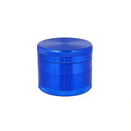 Moledor De Aluminio Cnc 4 Pisos / Blue 50mm