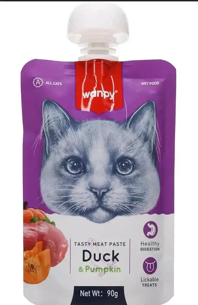 Wanpy Paste Dog (duck, Carrot Y Pea) 90gr