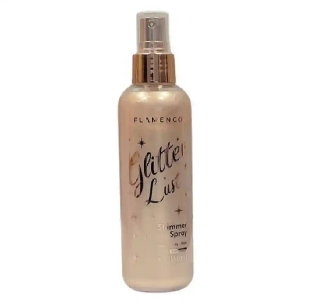 Flamenco · Spray Iluminador Para Rostro Y Cuerpo