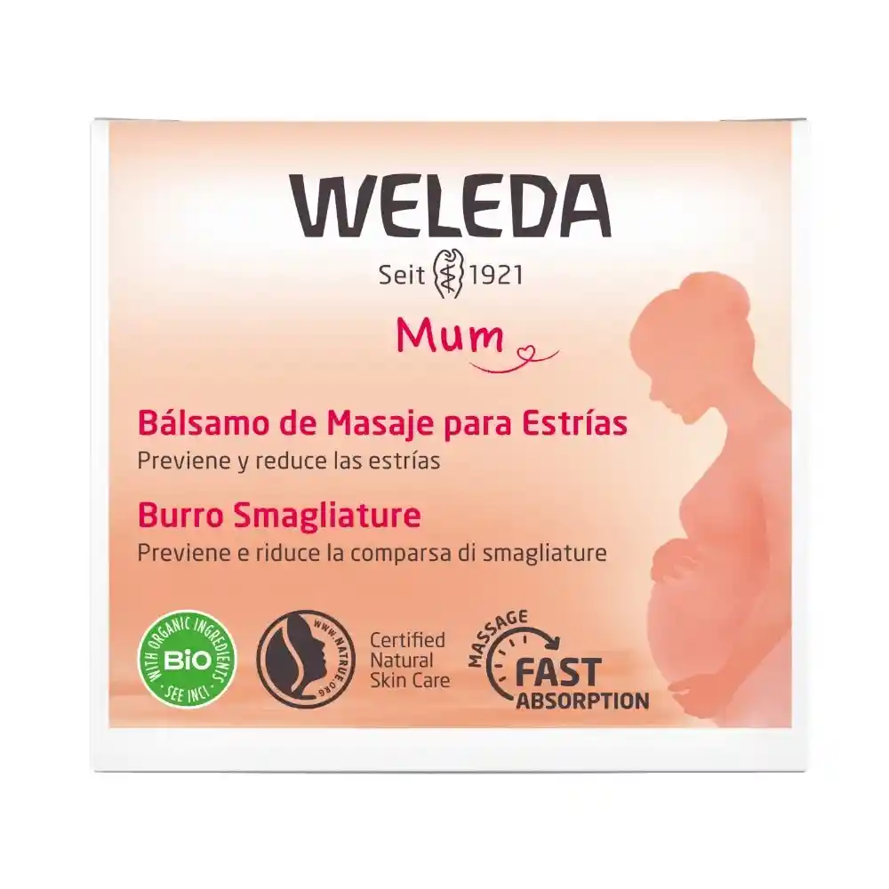 Bálsamo De Masaje Para Estrías Weleda 150ml