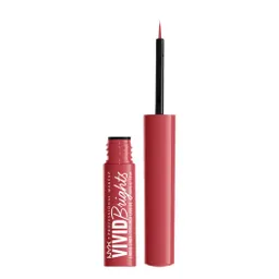 Delineador Líquido Para Ojos Nyx Vivid Bright Matte On Red