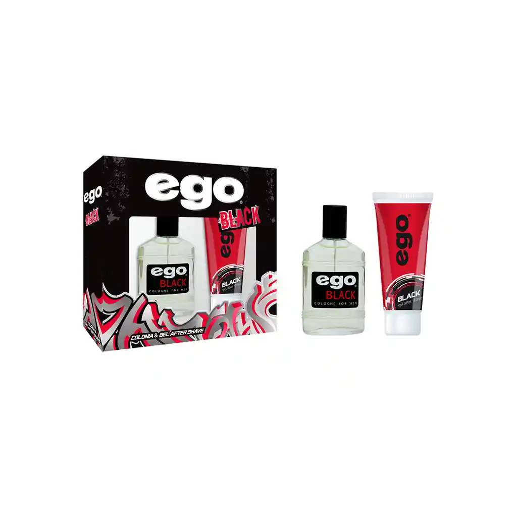 Pack Incluye Fragancia Black Y Gel After Shave