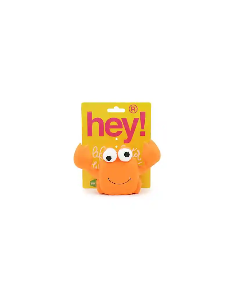 Hey! - Juguete De Latex Cangrejo