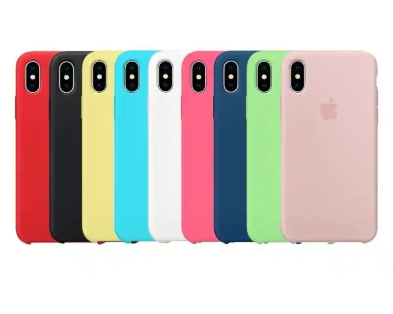 Carcasas De Silicona Con Logo Para Iphone Xs Max