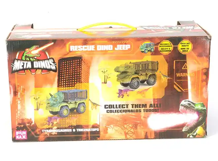 Ve Fwheel Mdino Dinosaur Truck W/cage